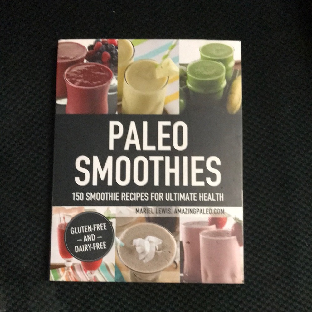 Paleo smoothies recipe book